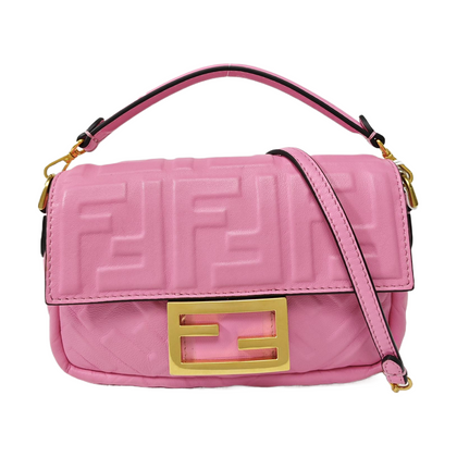 Baguette Mini Lambskin Red