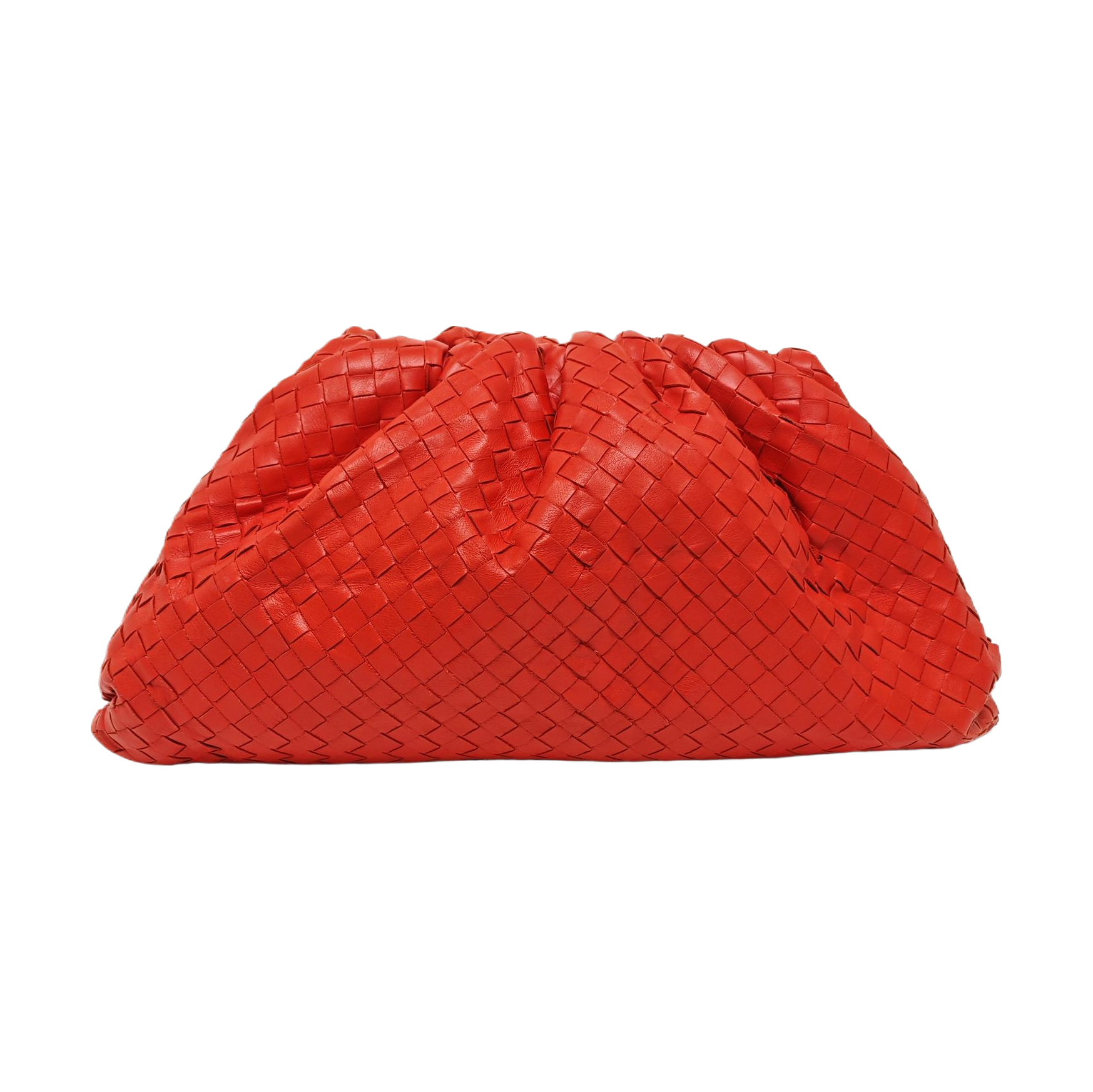 The Pouch Large Lambskin Red