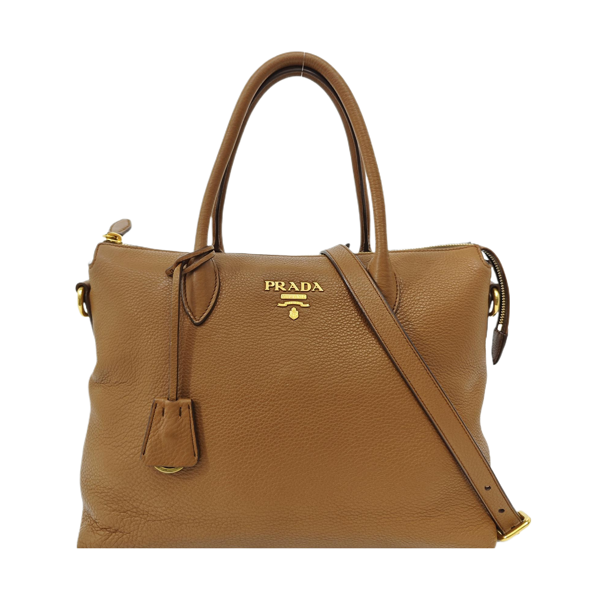 Calfskin Tote Bag Brown