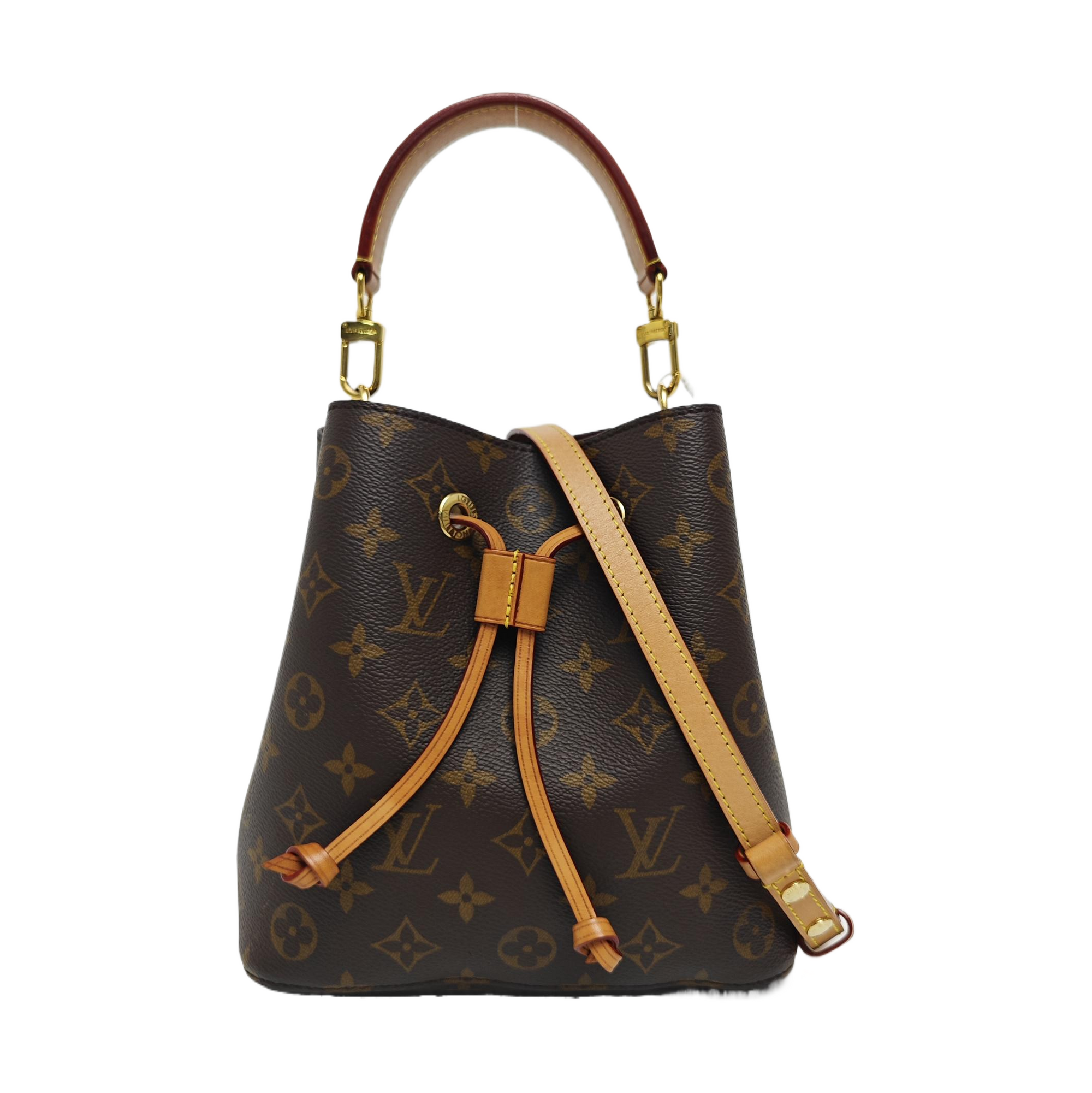 NÉONOÉ BB Monogram Coated Canvas Brown