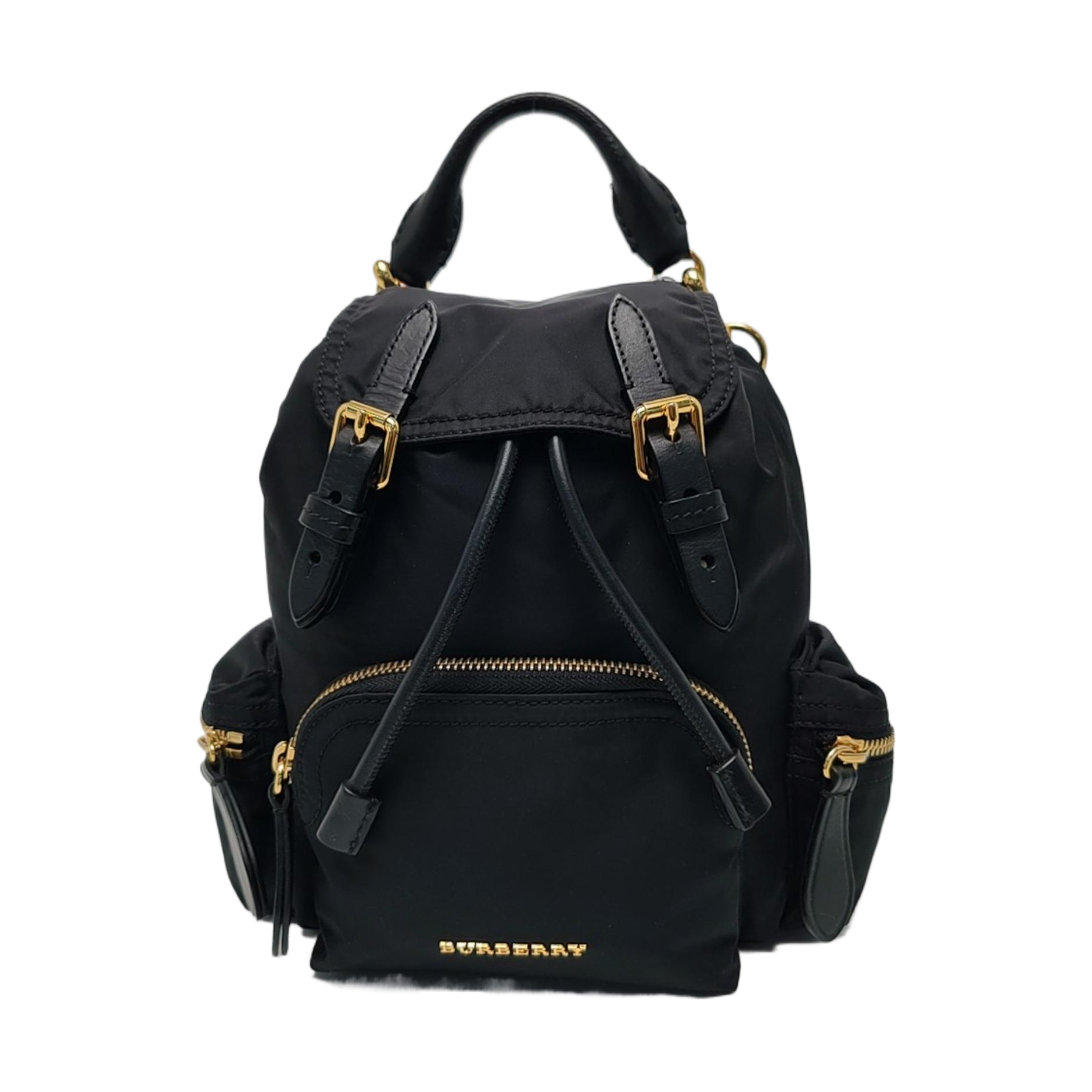 The Rucksack Nylon Black