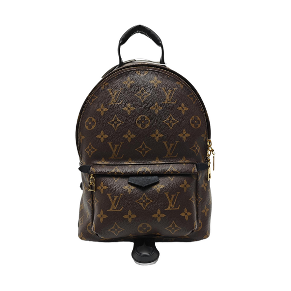 PALM SPRINGS PM Monogram Coated Canvas Brown
