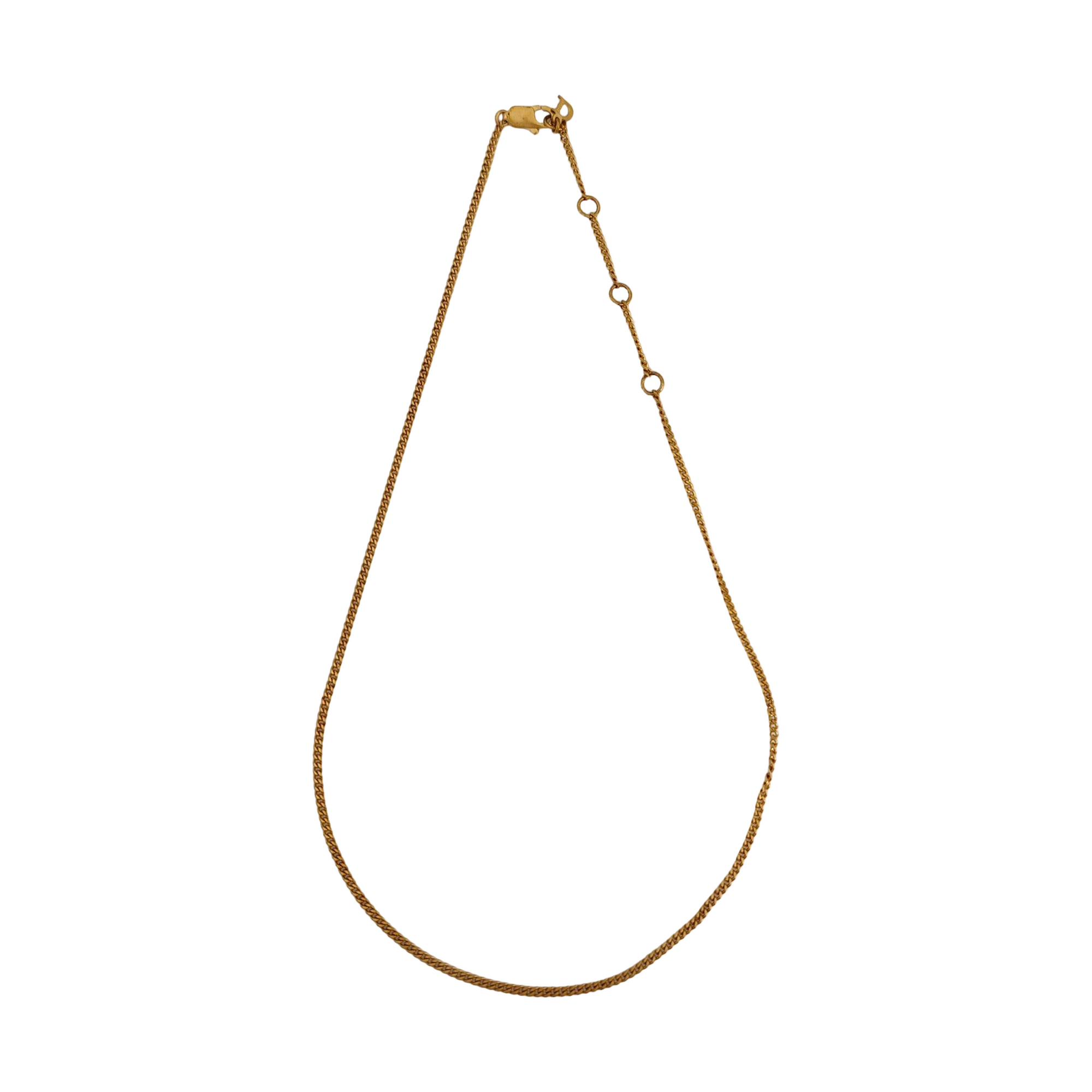 Metal Rose Gold Necklace