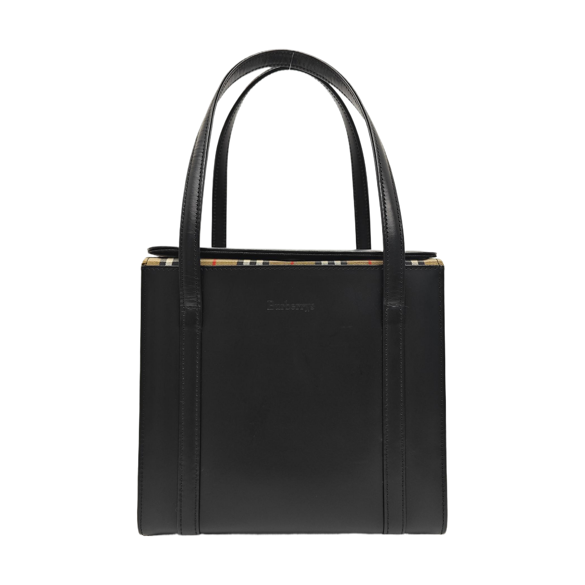 Calfskin Tote Bag Black