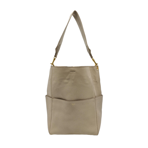 SANGLE Piel de ternera Beige