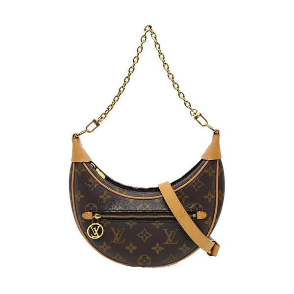 LOOP Monogram Coated Canvas Brown