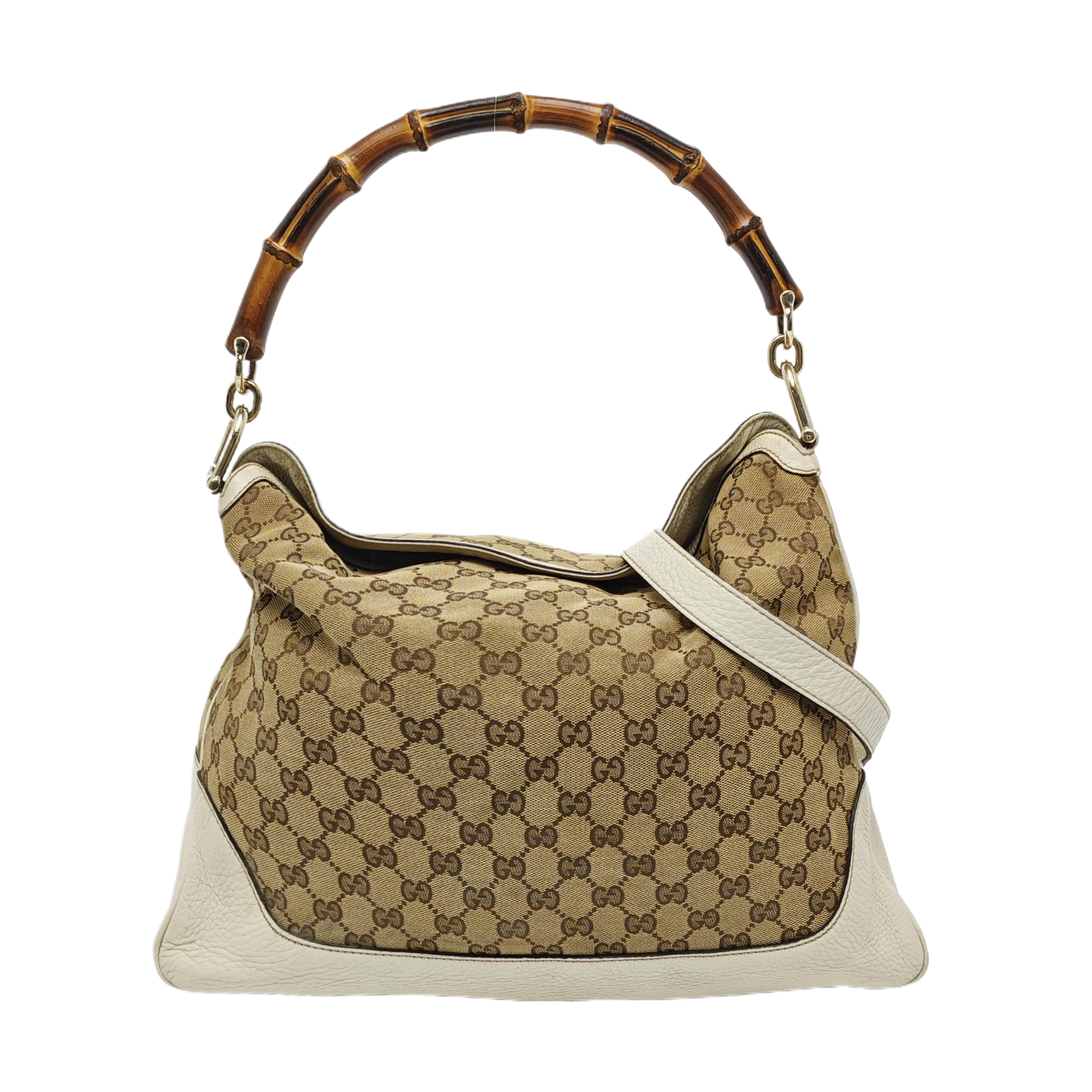 Authenticated pre-owned  Bamboo 1947 Monogram Canvas Brown - Shoulder Bag at Looply