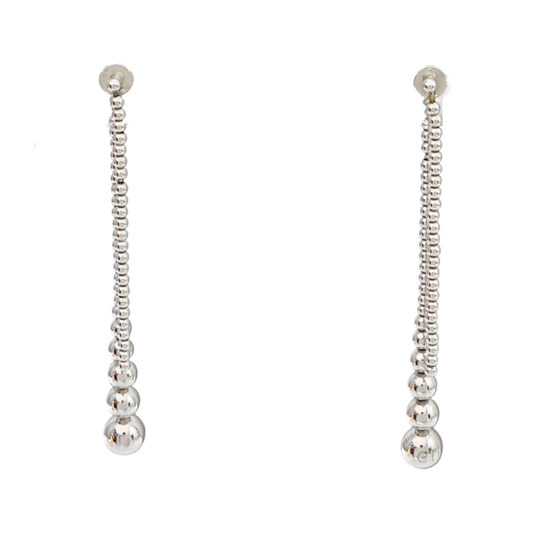Metal Silver Stud Earrings