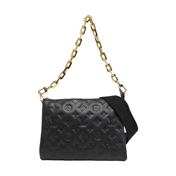 COUSSIN PM Lambskin Black