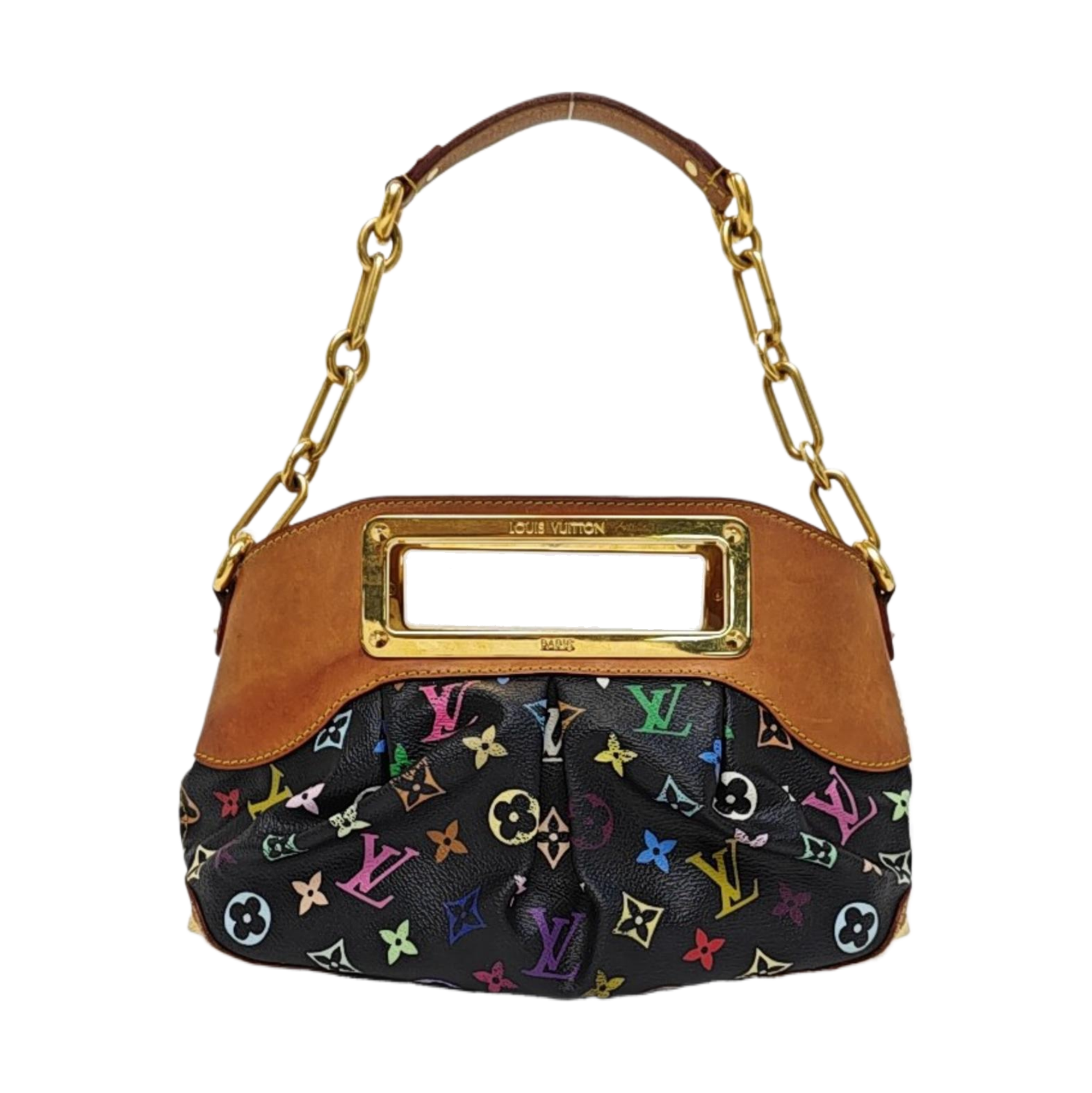 LV × TM JUDY PM Monogram Coated Canvas Black