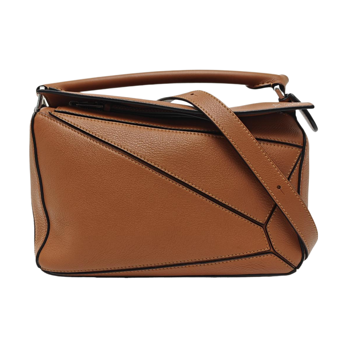 Puzzle Small Calfskin Brown