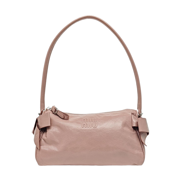 Calfskin Shoulder Bag Pink
