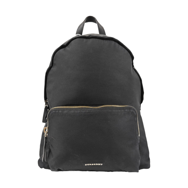 Nylon Backpack Black