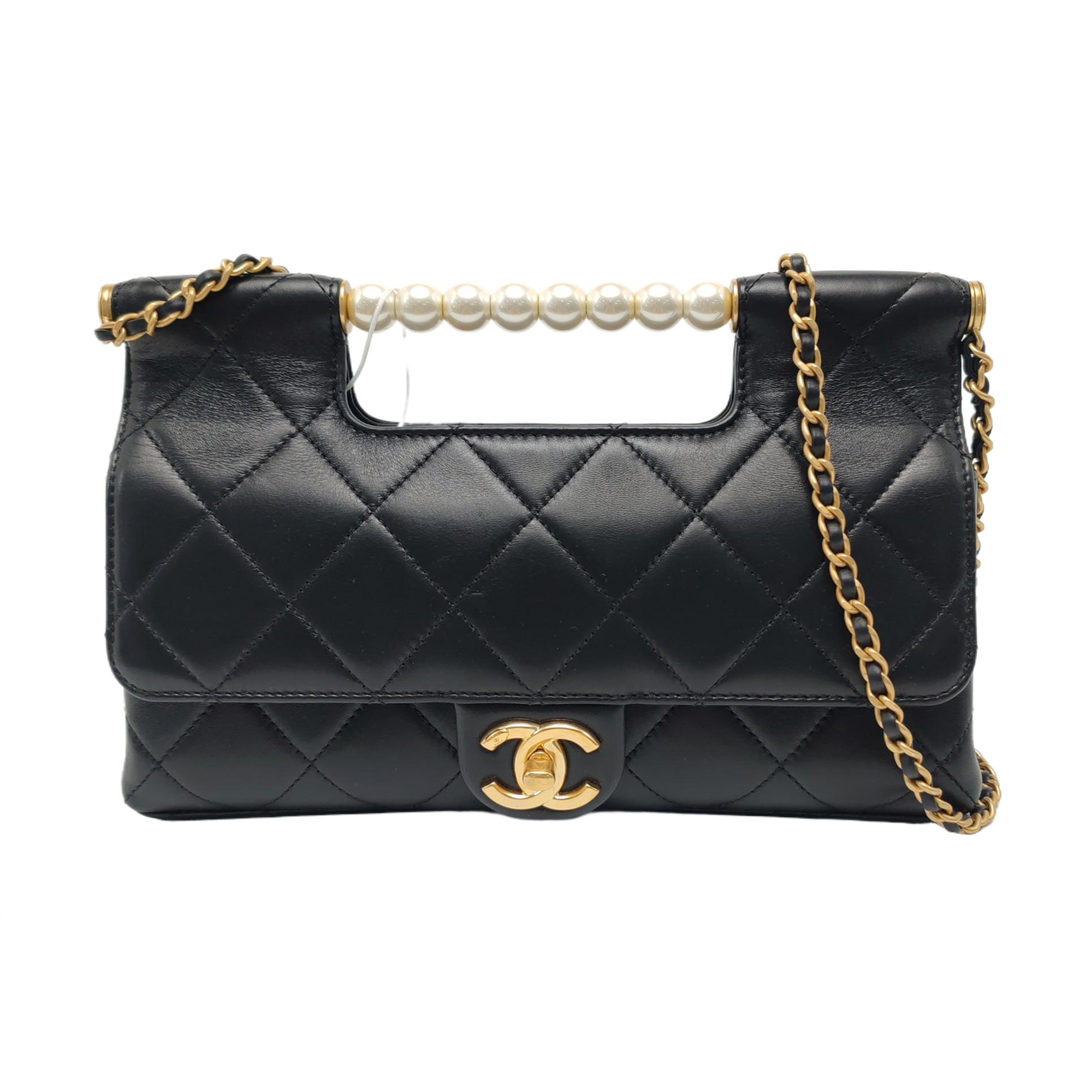 Quilted Lambskin Black