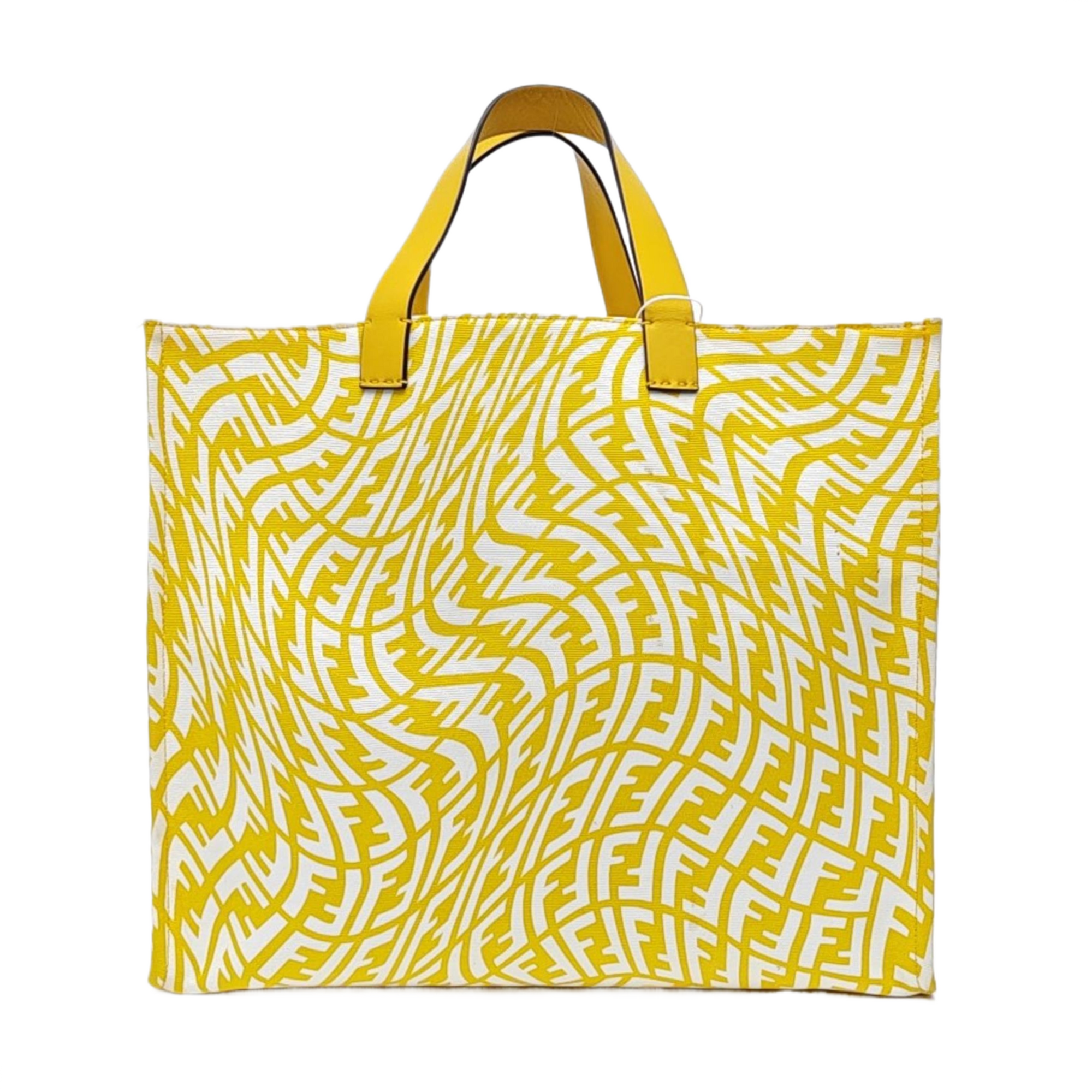 FF Vertigo Coated Canvas Yellow
