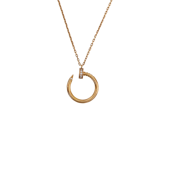 JUSTE UN CLOU 18k Rose Gold Necklace