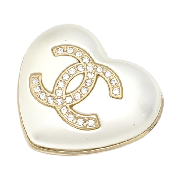 Metal Gold Brooch