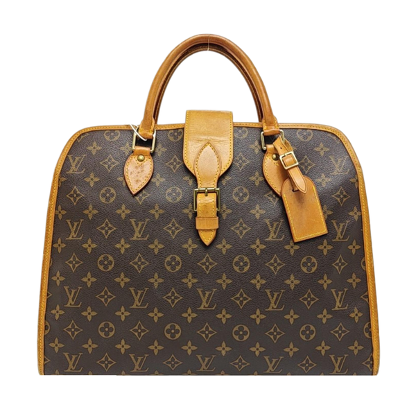 VINTAGE RIVOLI Monogram Coated Canvas Brown