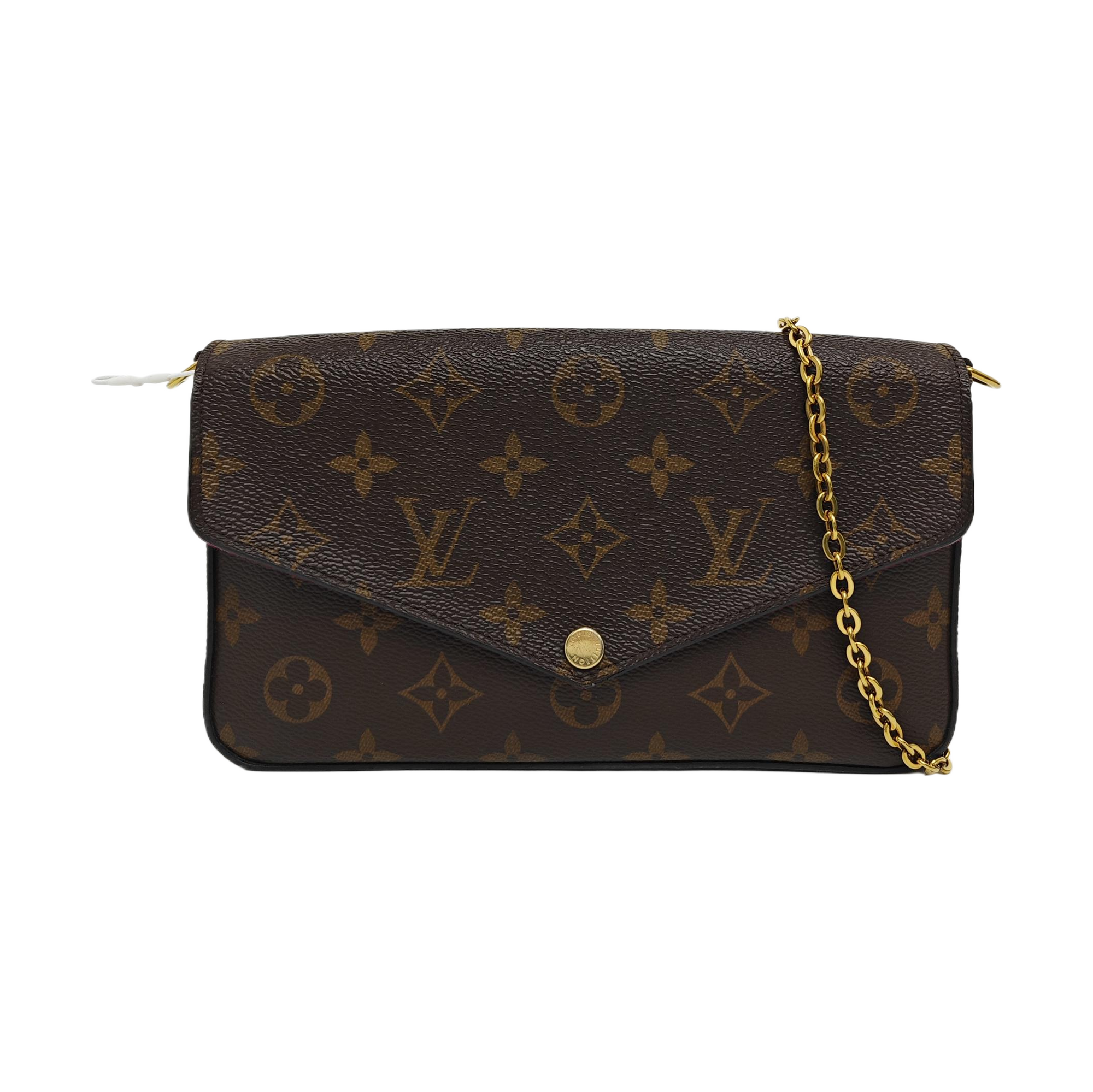 FÉLICIE Lona Revestida con Monogram Marrón