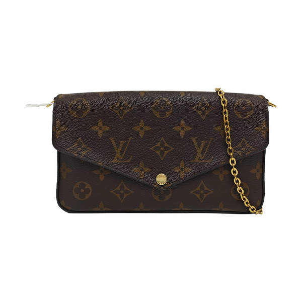 FÉLICIE Lona Revestida con Monogram Marrón
