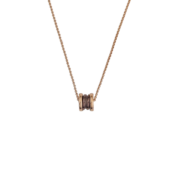 B.ZERO1 18k Rose Gold Necklace