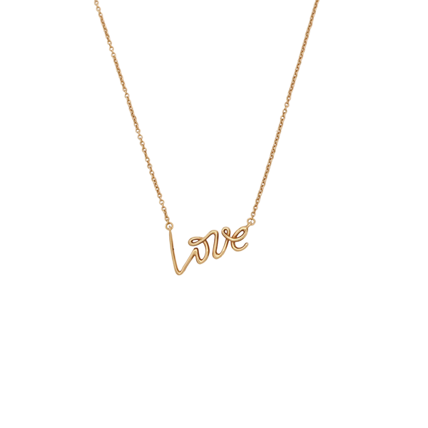 Paloma's Graffiti 18k Rose Gold Necklace