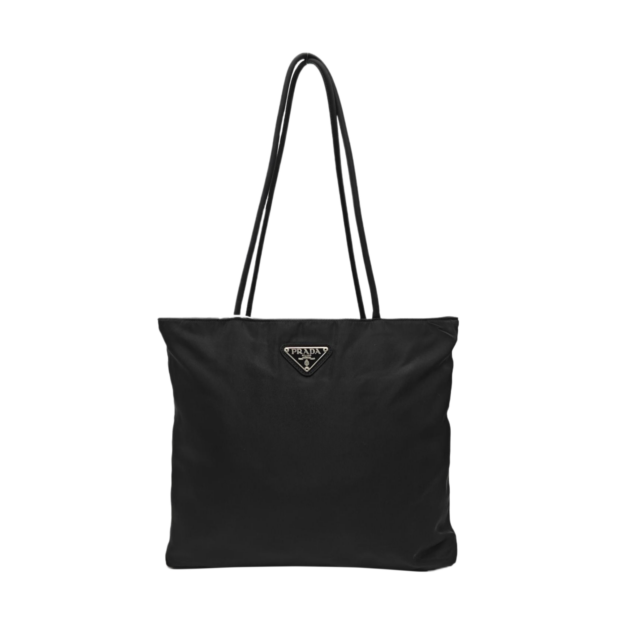 Nylon Tote Bag Black