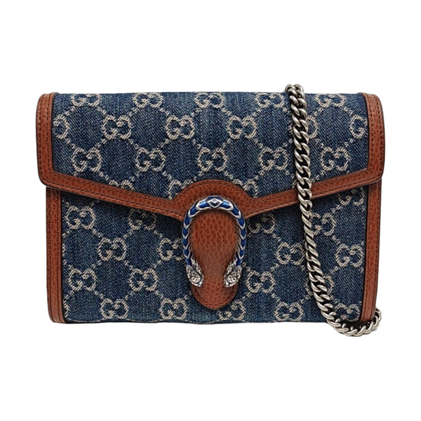 Dionysus Mini Monogram Denim Blue