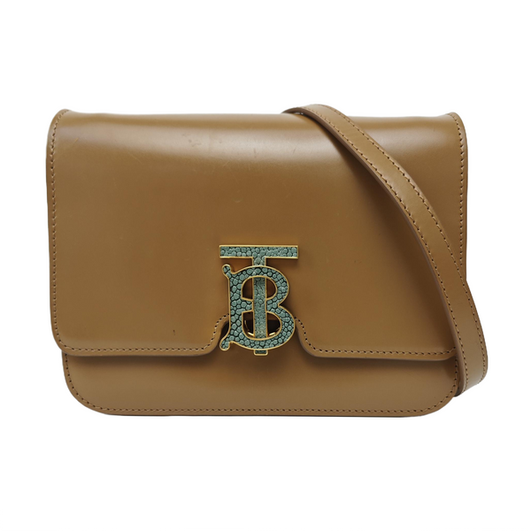TB Small Calfskin Brown