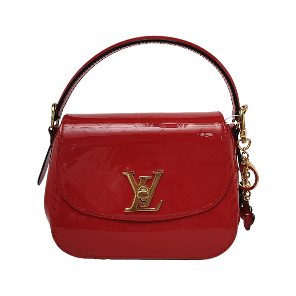PASADENA PM Monogram Calfskin Red