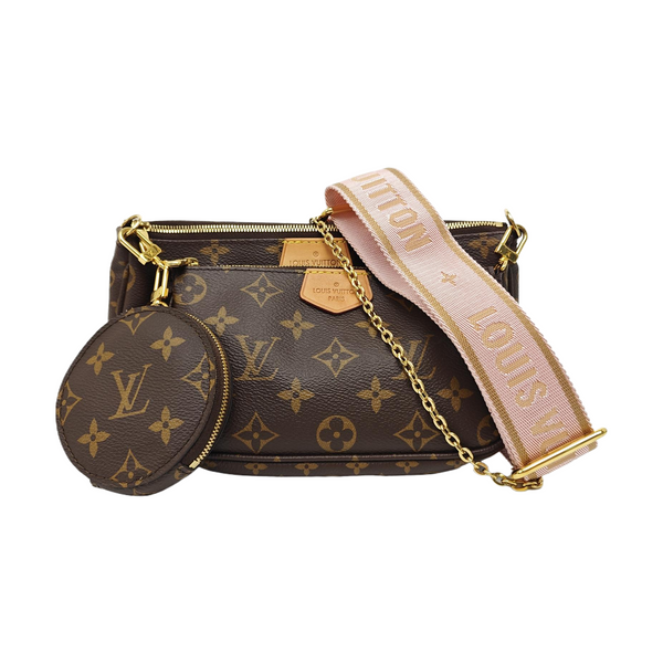 MULTI Monogram Coated Canvas Brown