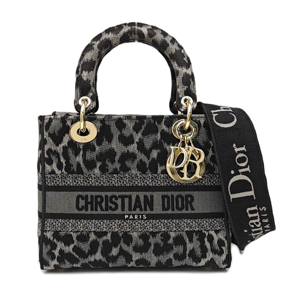 Lady D-Lite Medium Canvas Gray