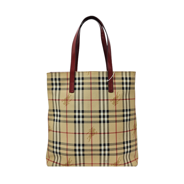 Coated Canvas Top Handle Bag Multicolor