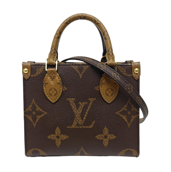 ONTHEGO BB Monogram Coated Canvas Brown
