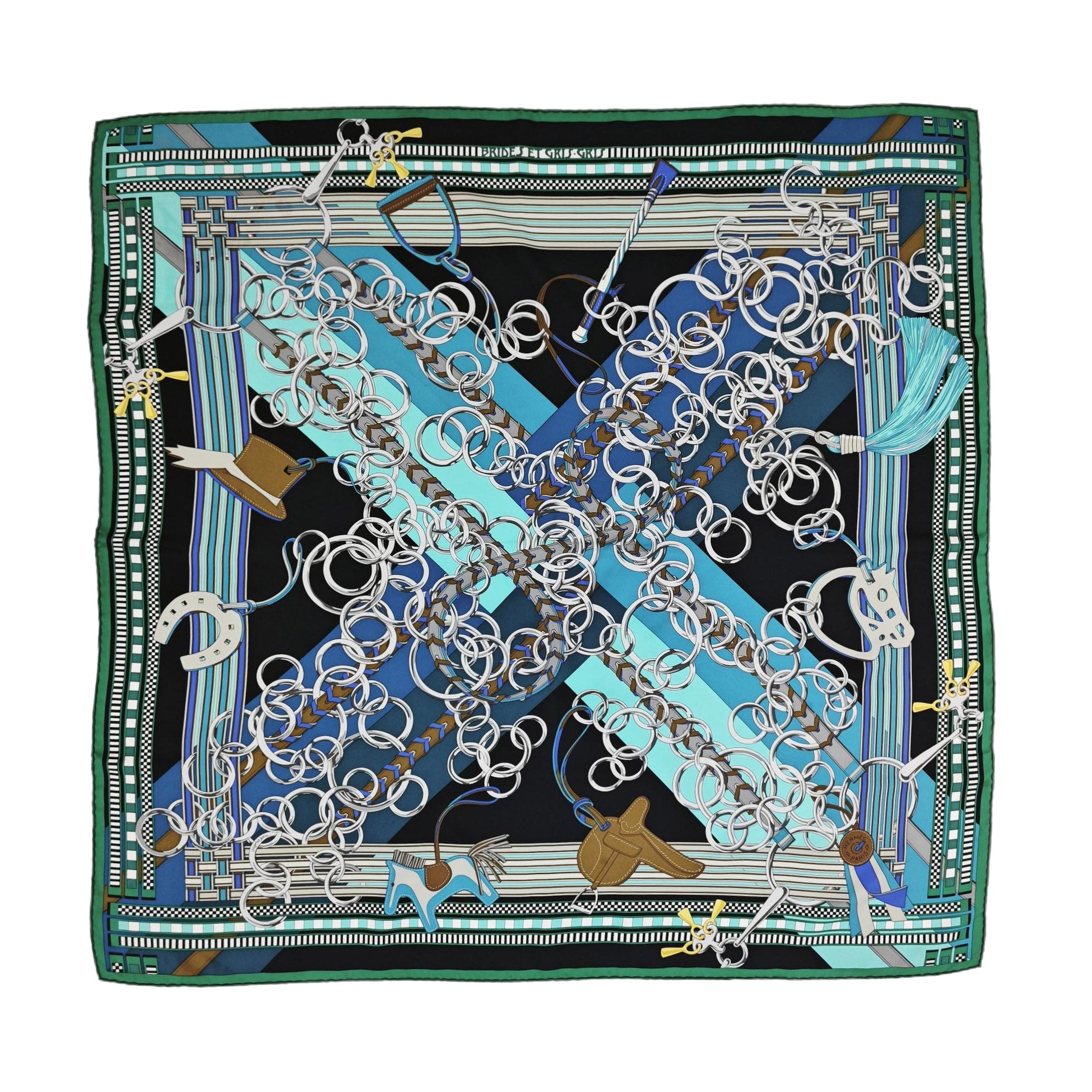Mulberry Silk Silk Scarf Green