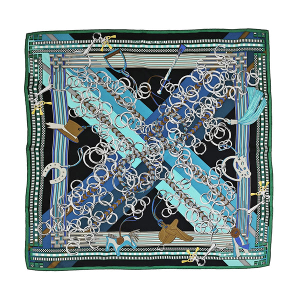 Mulberry Silk Silk Scarf Green