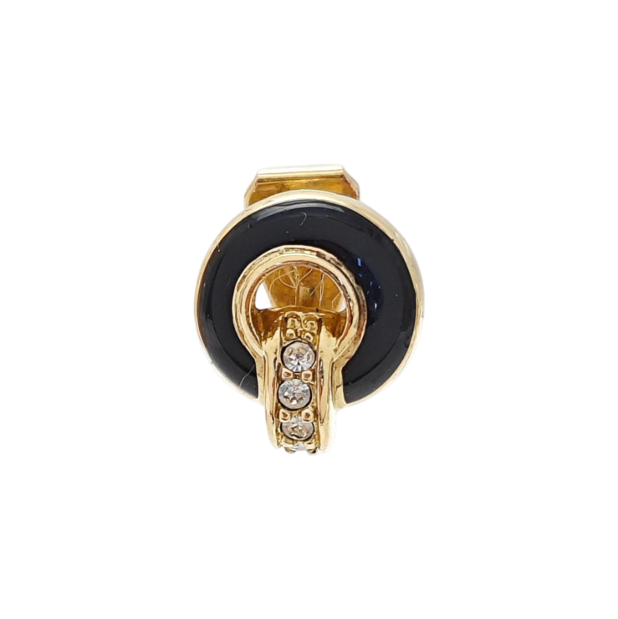 Metal Gold Clip On Earrings