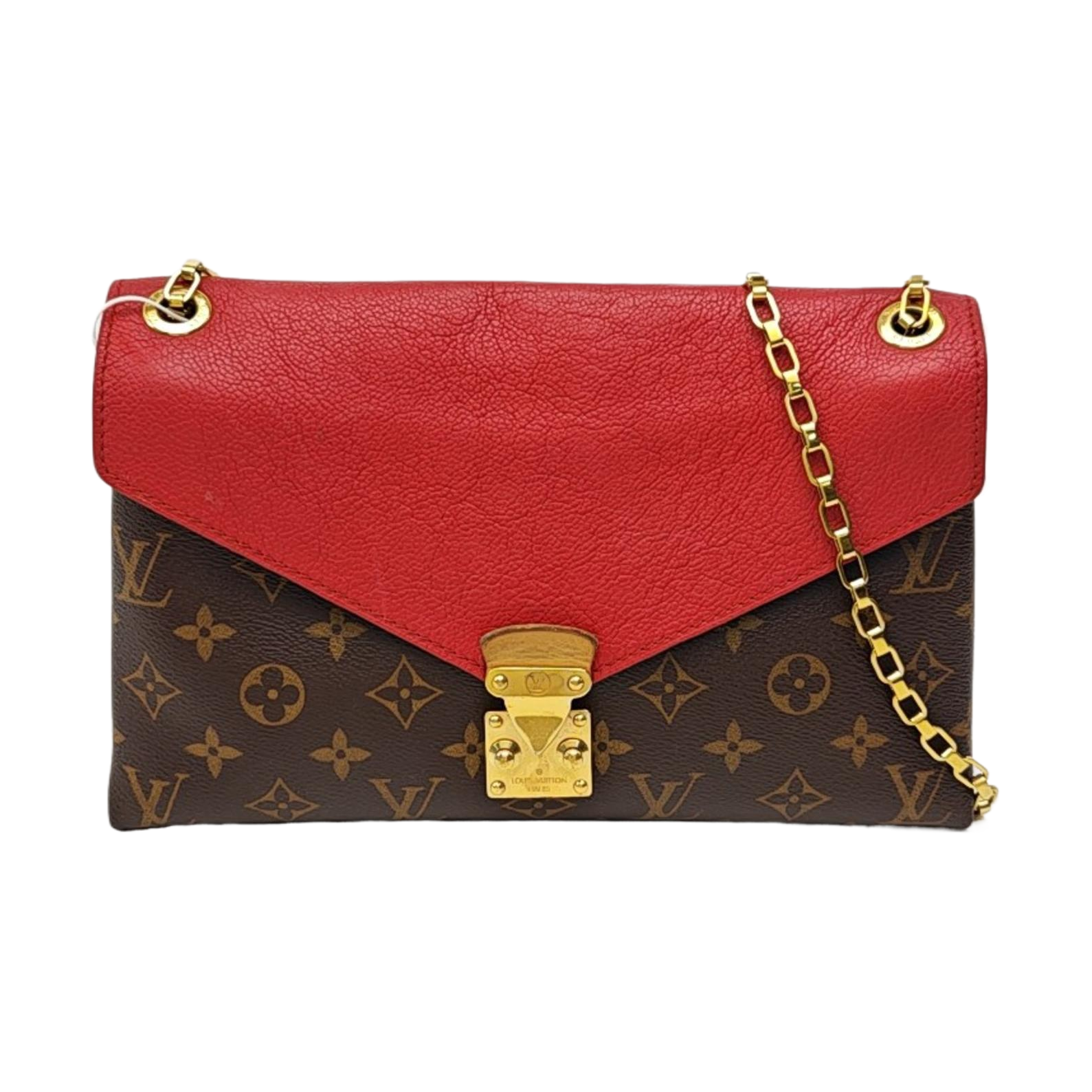 PALLAS BB Monogram Coated Canvas Brown