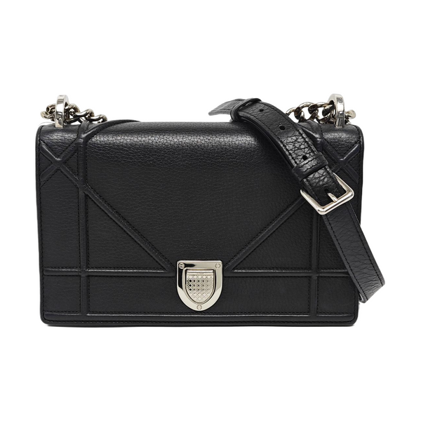 Diorama Small Calfskin Black