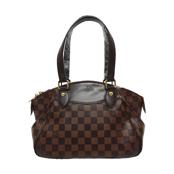VERONA PM Lona Damier Ebene Marrón