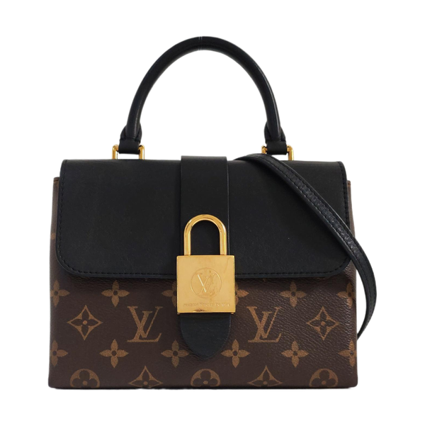 LOCKY BB Monogram Coated Canvas Brown