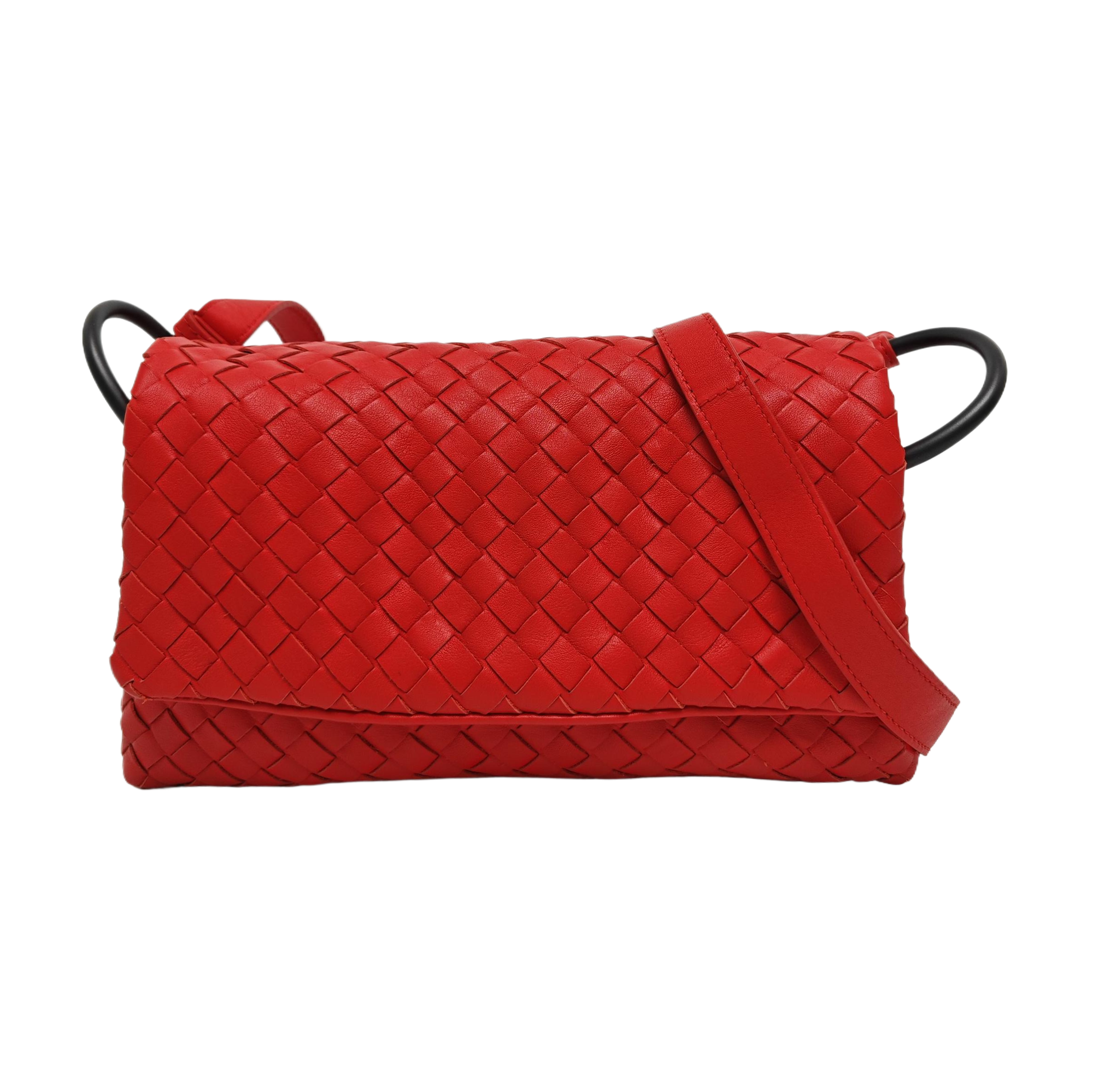 Authenticated pre-owned  Olimpia Lambskin Red - Shoulder Bag at Looply