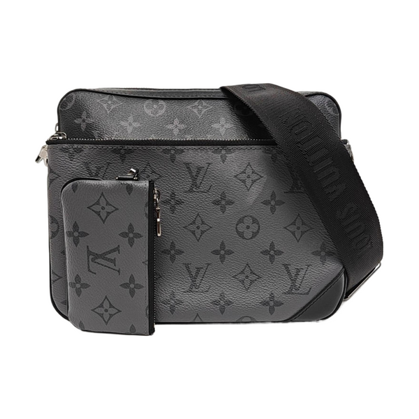 TRIO Monogram Coated Canvas Gray