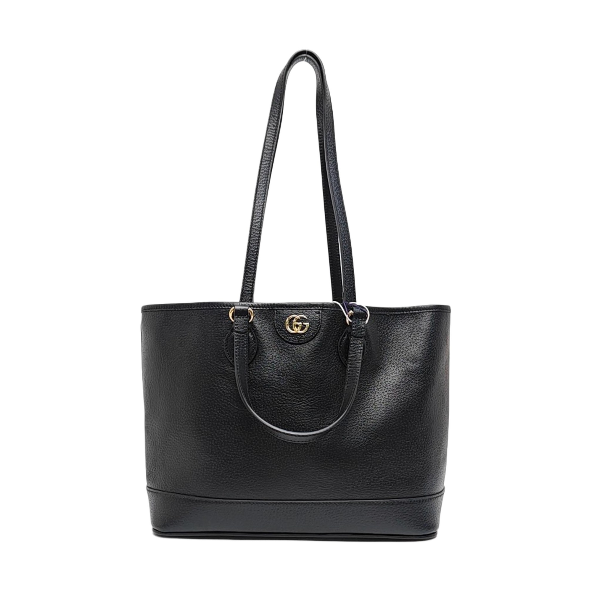 Authenticated pre-owned  Ophidia Calfskin Black - Tote Bag at Looply