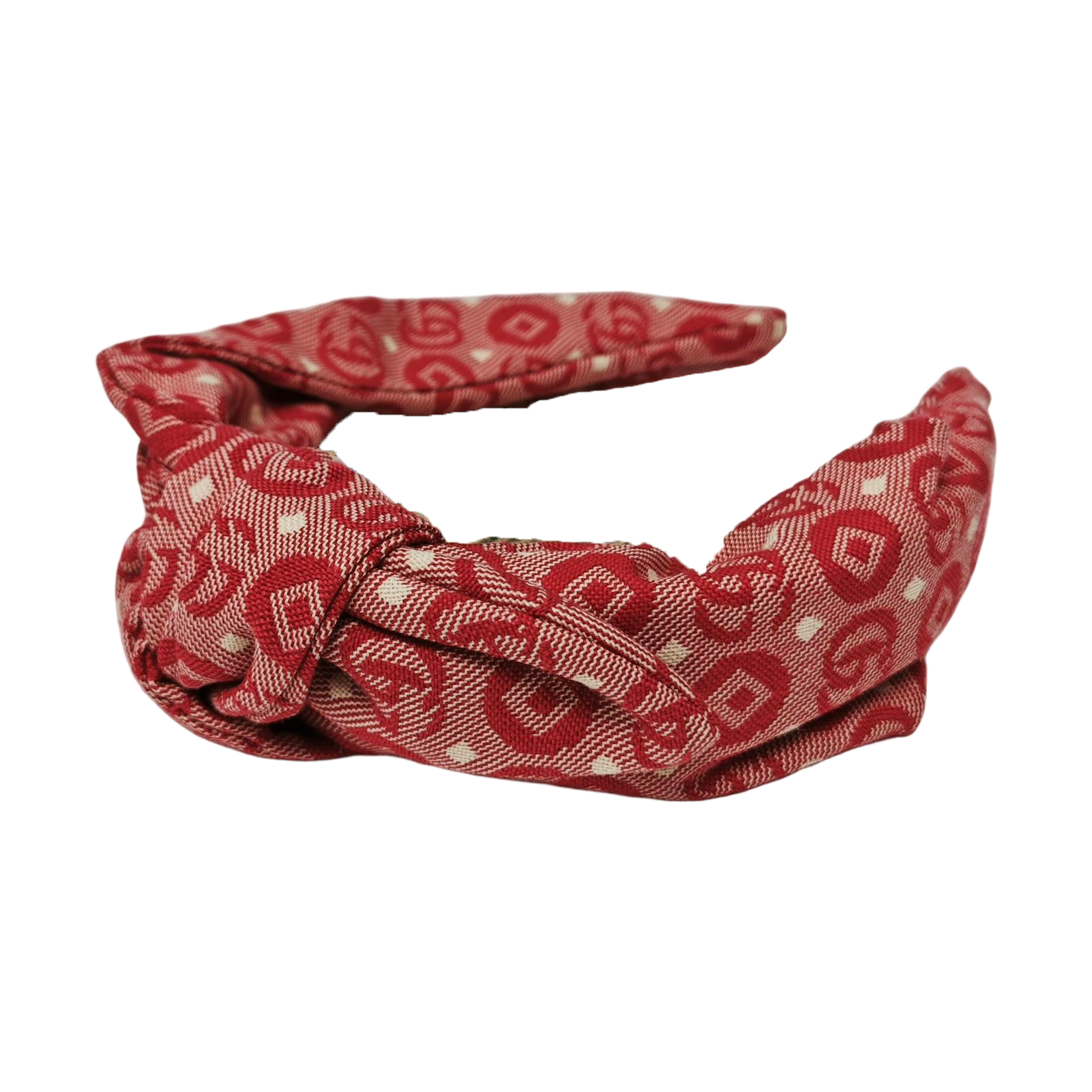 Cotton Hairband Red