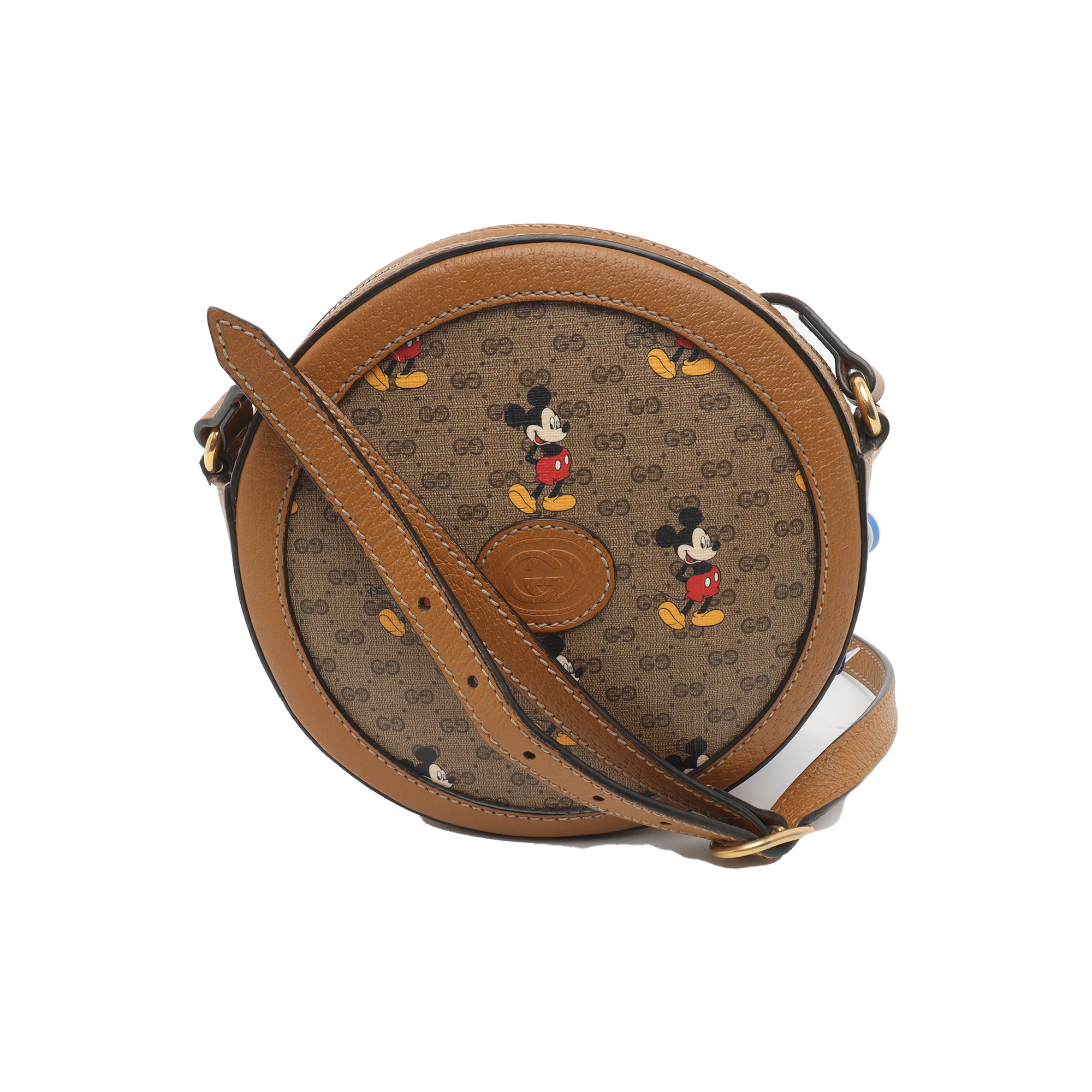 Disney X Gucci Monogram Coated Canvas Brown