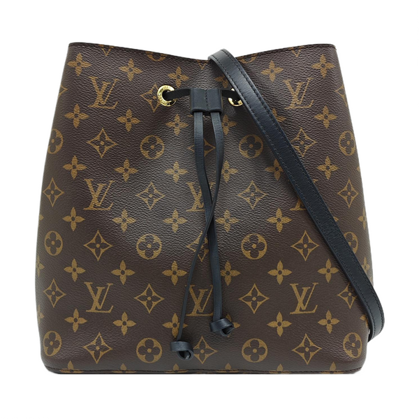 NÉONOÉ MM Monogram Coated Canvas Brown