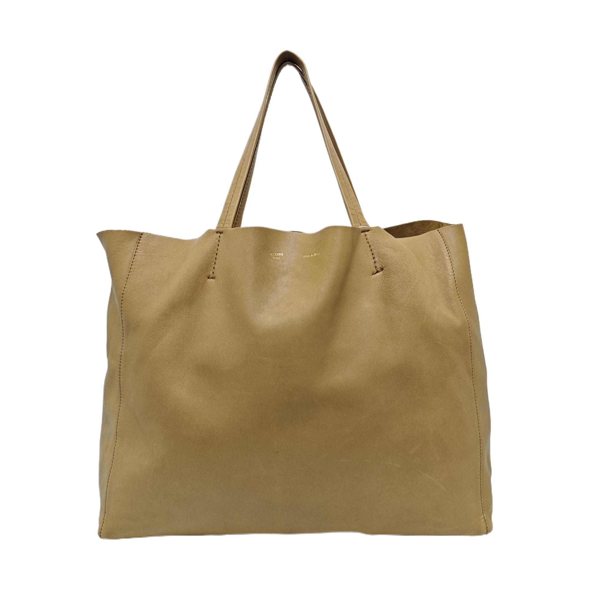 Calfskin Tote Bag Beige