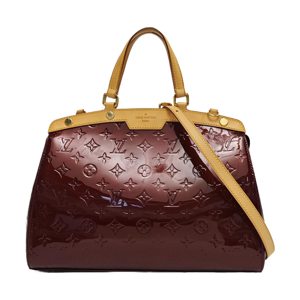 BREA Monogram Patent Leather Red