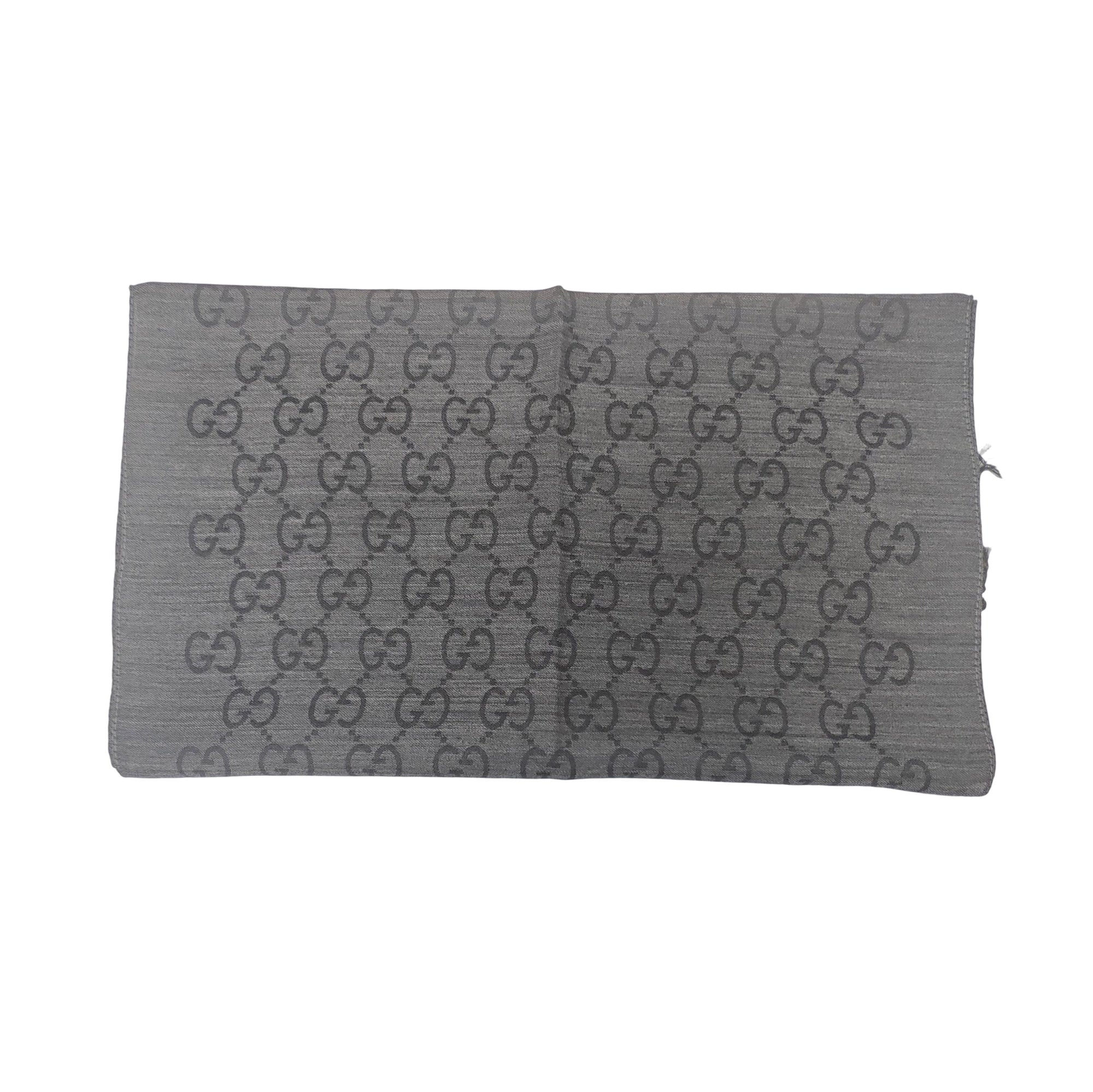 Wool Scarf Gray